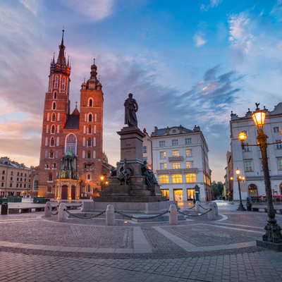 Poljska: Krakow, Wadowice, Wieliczka (4 dana)